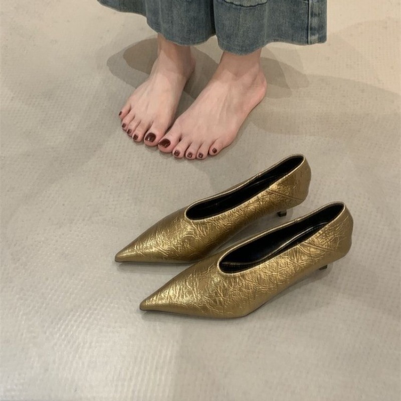 2025 خريف جديد ركاب الرياح كعب - مراجعة Women'S Shoes وسعره